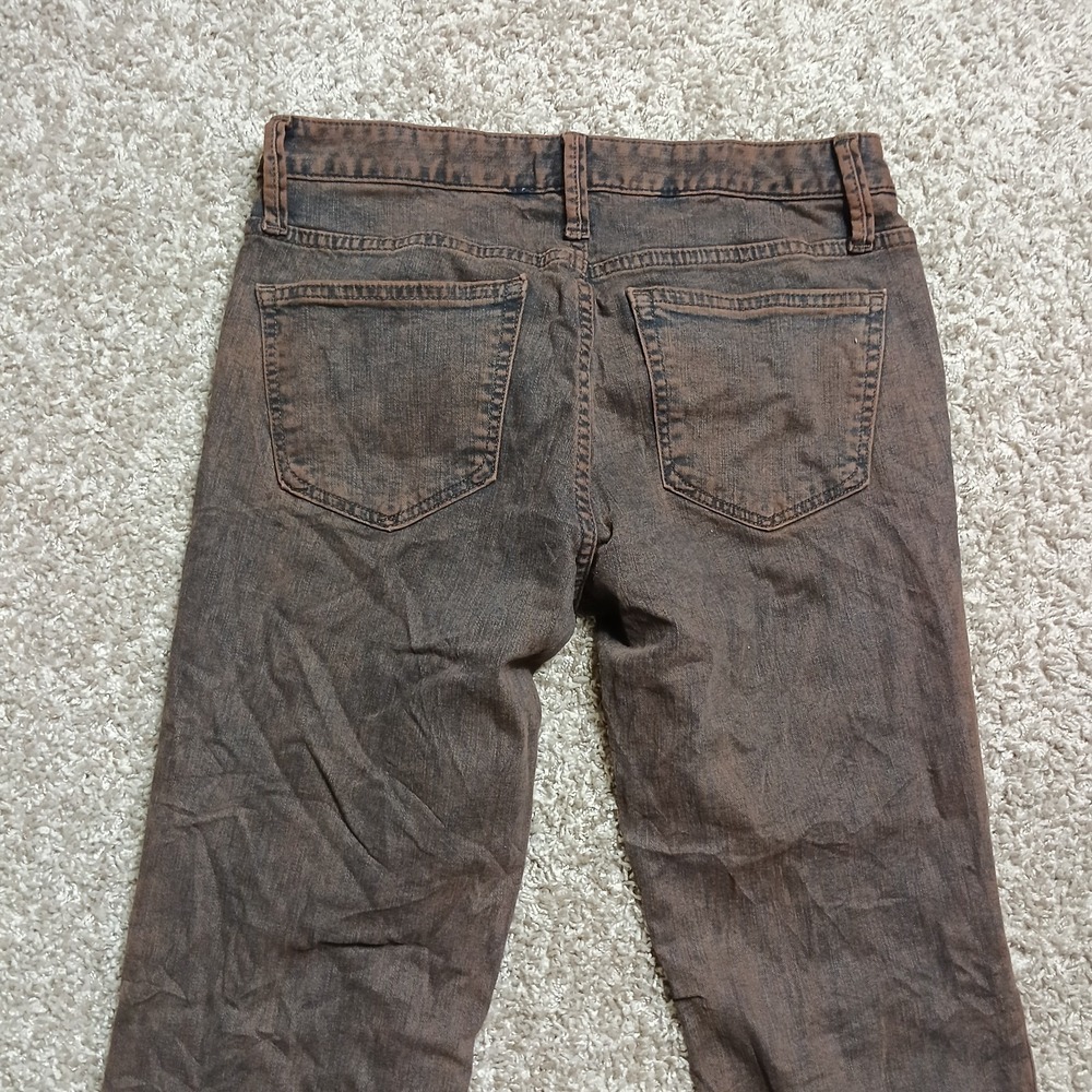 GAP Brown Long & Lean Low Rise Bootcut Jeans Women's 28 Regular - Picture 7 of 9